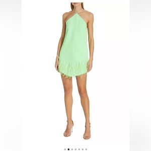 Mint Alexis Feather Mini